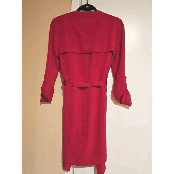 ALT Elena Gilbert 500 Maison Cinqcent Cardigan Women S Fuchsia Pink Quiet Luxury - Picture 3 of 9